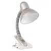 Lampă de birou gri, 19 cm - Suzi Kanlux 7150 - cu prindere prin clemă pentru masă și raft, cu 1 soclu E27