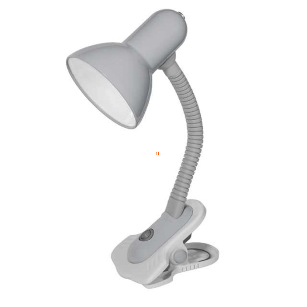 Lampa de masă gri, 19 cm - Suzi Kanlux 7150 - fixare cu clemă pentru masă și raft, cu 1xE27 soclu