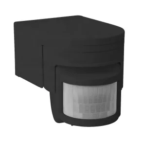 Senzor de mișcare de perete, negru (1200 W)