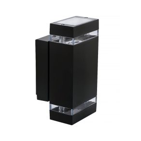   Aplică de exterior, pătrată, neagră - Zew El Kanlux 22440