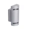 Lampă de perete cu lumină intermitentă pentru exterior, gri - Zew El Kanlux 22443