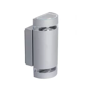   Lampă de perete cu lumină intermitentă pentru exterior, gri - Zew El Kanlux 22443