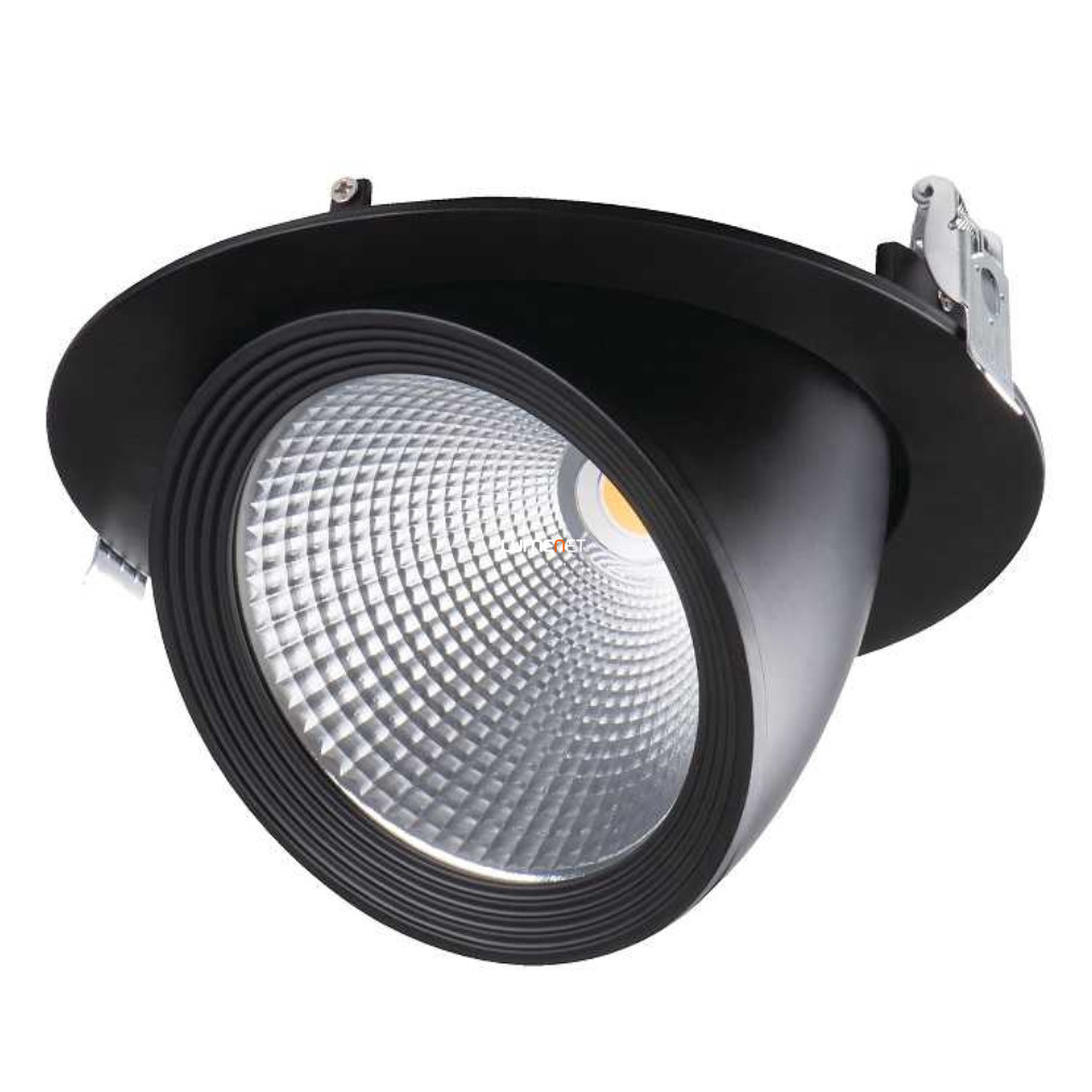 LED mélysugárzó, 23W 2510lm 4000K, fekete