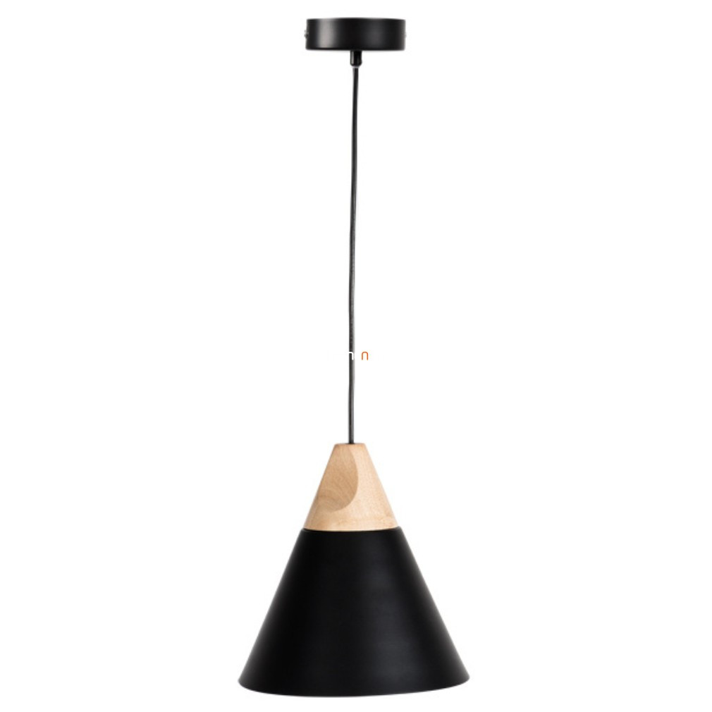 Lampa suspendată, neagră, cu soclu 1xE27 - Senil Kanlux 24291