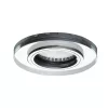 Spot rotund de tavan încastrat, 1xGU10, cu iluminare decorativă cu LED albastru - Soren Kanlux 24411