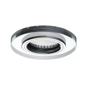   Spot rotund de tavan încastrat, 1xGU10, cu iluminare decorativă cu LED albastru - Soren Kanlux 24411