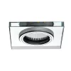 Spot de tavan încastrat, dreptunghiular, 1xGU10, cu iluminat decorativ LED alb cald - Soren Kanlux 24413