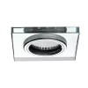 Spot de tavan încastrat, dreptunghiular, cu 1xGU10, iluminat decorativ cu LED albastru - Soren Kanlux 24414