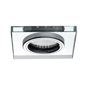   Spot de tavan încastrat, dreptunghiular, cu 1xGU10, iluminat decorativ cu LED albastru - Soren Kanlux 24414