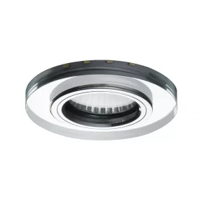   Spot rotund de tavan încastrat, 1xGU10, cu iluminat decorativ LED alb rece - Soren Kanlux 24416