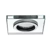 Spot de tavan încastrat, dreptunghiular, cu 1xGU10, iluminat decorativ cu LED alb rece - Soren Kanlux 24417