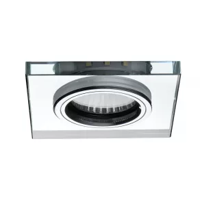   Spot de tavan încastrat, dreptunghiular, cu 1xGU10, iluminat decorativ cu LED alb rece - Soren Kanlux 24417