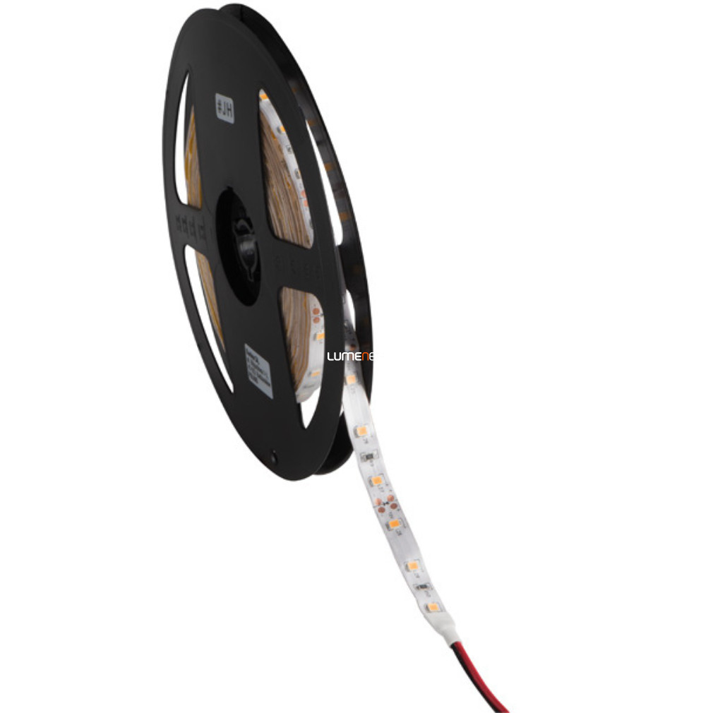 Bandă LED, alb cald, 12V, 4,8W/m, 400lm/m, 5 metri, IP65