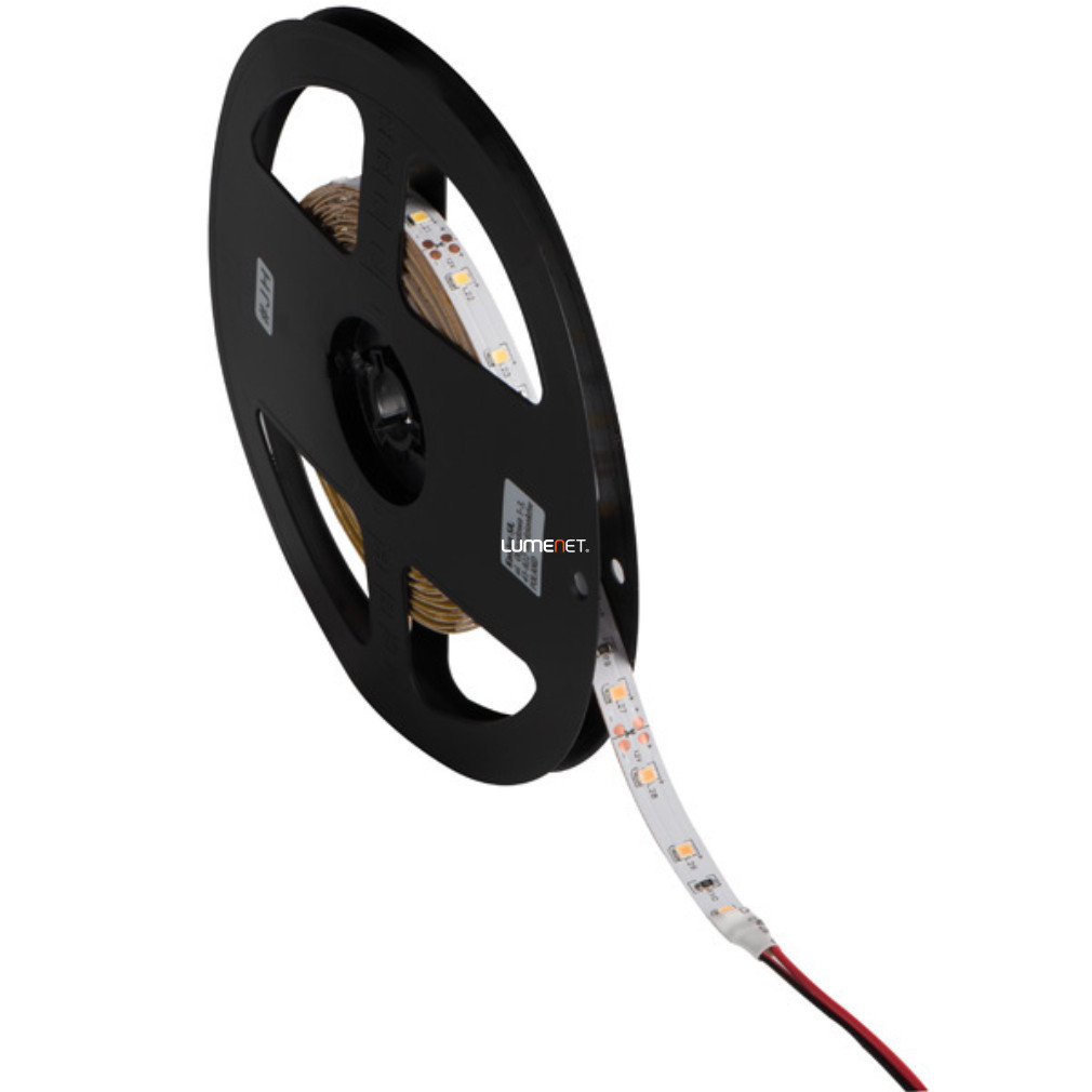 LED bandă, alb cald, 12V, 4,8W/m, 450lm/m, 5 metri