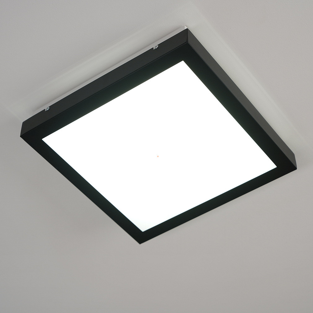 Plafon LED, 2600lm, alb rece (negru)