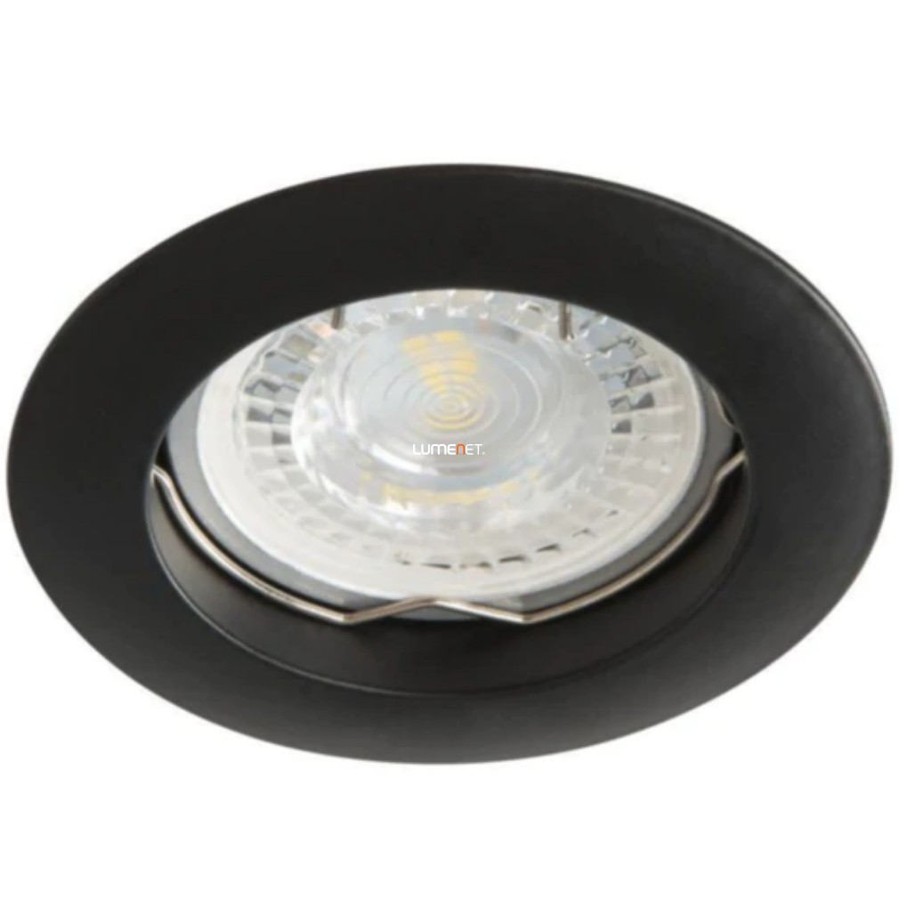 Spot lumini rotunde încastrate în tavan, negre - Vidi Kanlux 25995