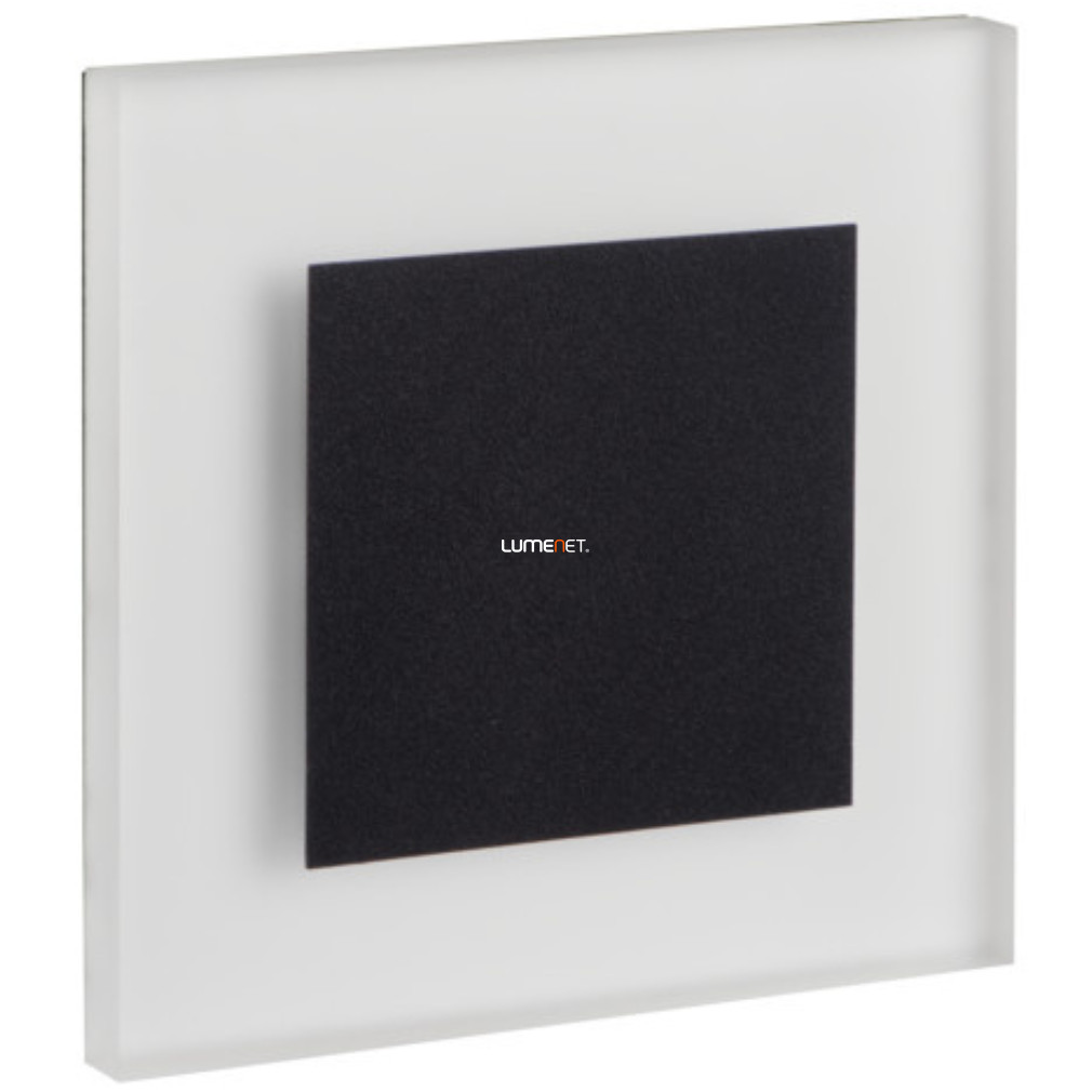 LED lumini de trepte încastrate 0,8W, 3000K, 13lm, negru - Apus Kanlux 26539