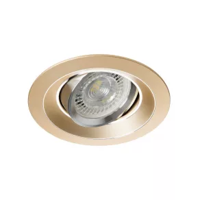   Spot rotund de tavan, culoare aurie, fără soclu - Colie Kanlux 26741