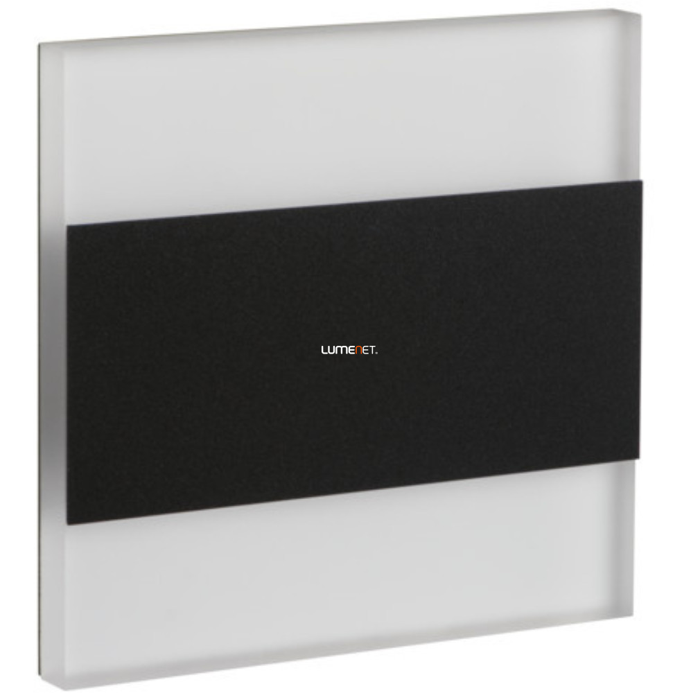 LED lumini de trepte încastrate 0,8W, 4000K, 14lm, negru - Terra Kanlux 26848