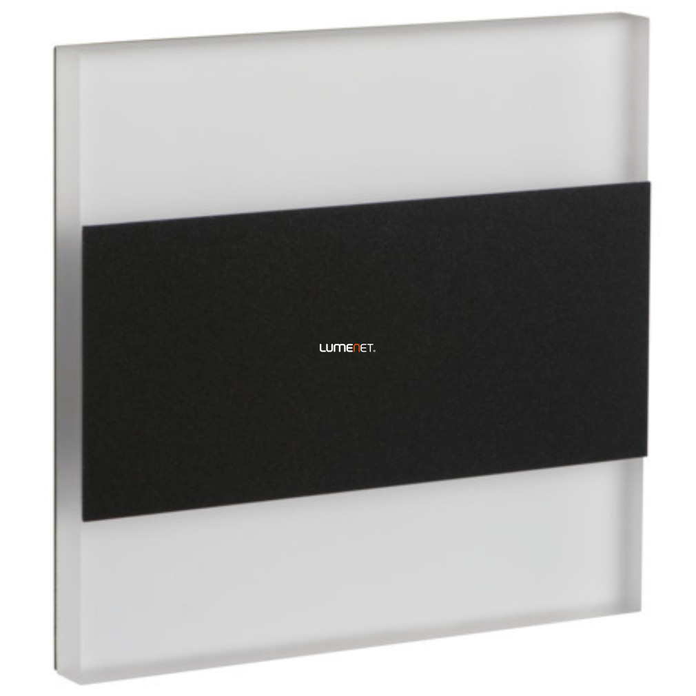 LED lumini de trepte încastrate 0,8W, 3000K, 13lm, negru - Terra Kanlux 26849