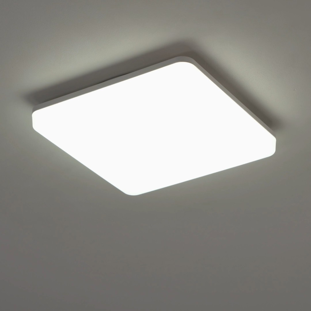 Lampă LED de tavan cu senzor de mișcare, unghiulară, 1700lm, alb rece - Varso Kanlux 26980