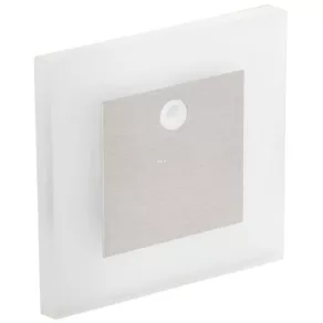   Apus LED lumină de scară cu senzor de mișcare încastrată, 0,8 W, 13 lm, 3000 K, oțel inoxidabil, în ambalaj deschis