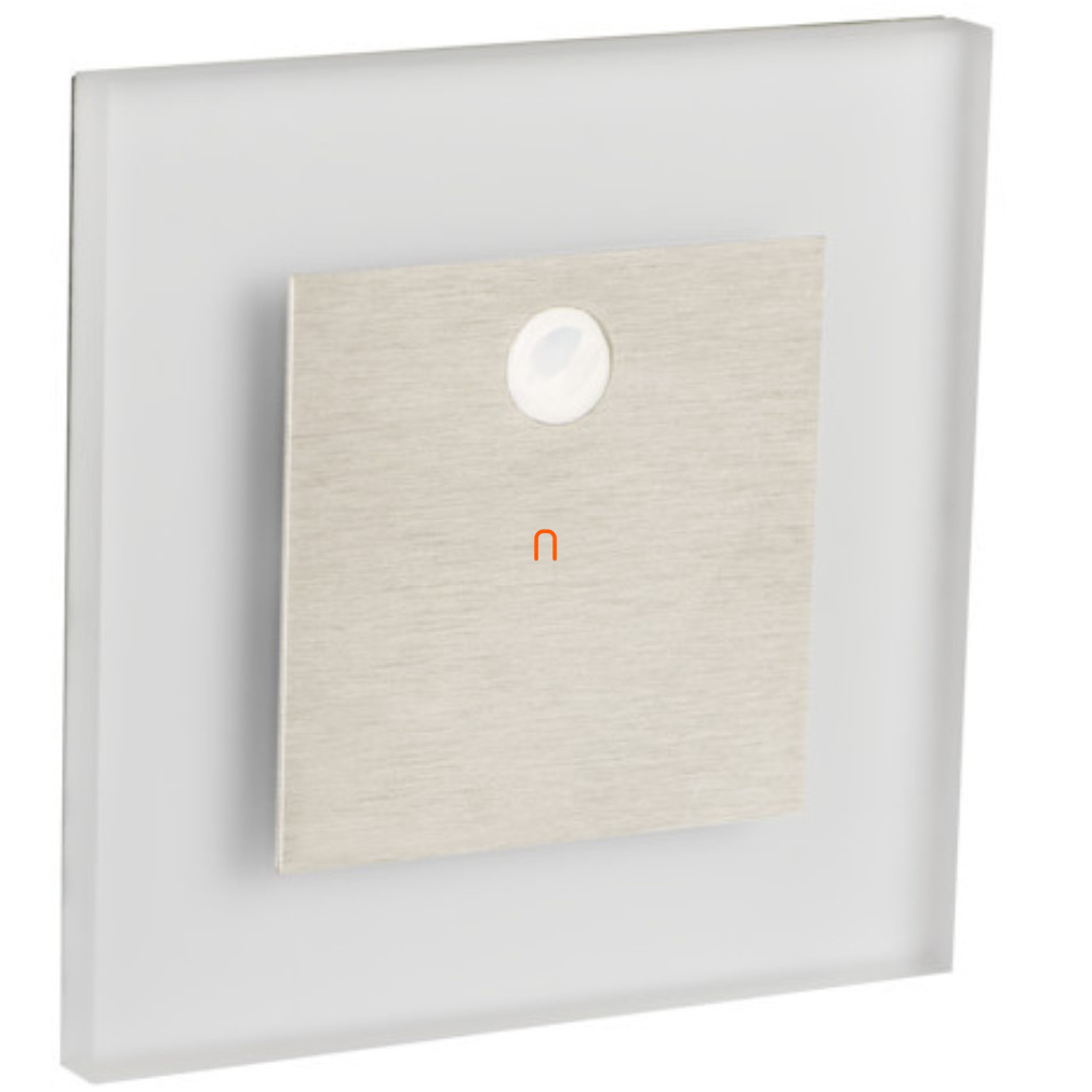 Apus LED lumini pentru scări cu senzor de mișcare, ambalaj deschis, 0,8 W, 14 lm, 4000 K, inox