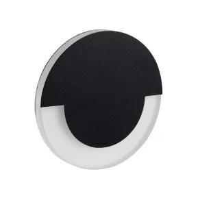   Lampă LED încastrată pentru scări, 0,8 W, 4000 K, 14 lm, negru - Sola Kanlux 27558