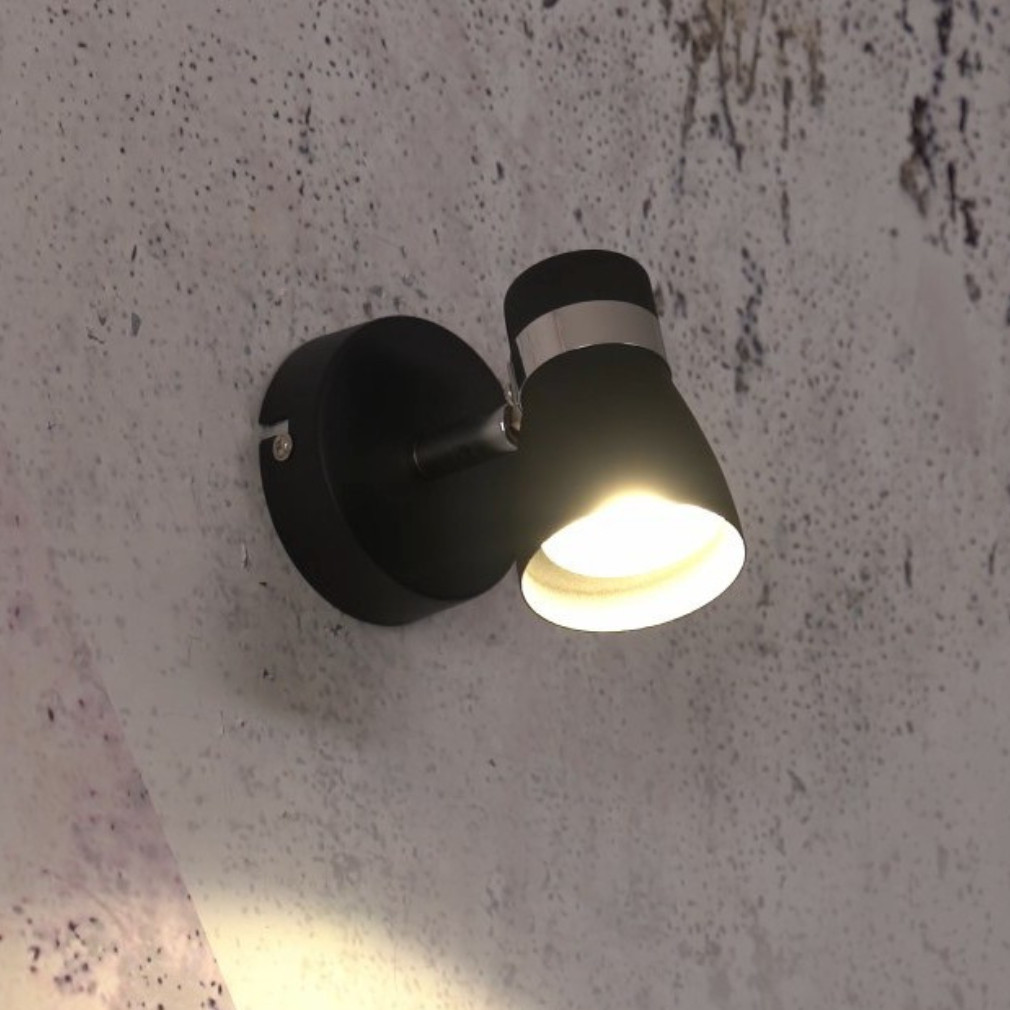 Spot lumina, negru - Enali Kanlux 28761