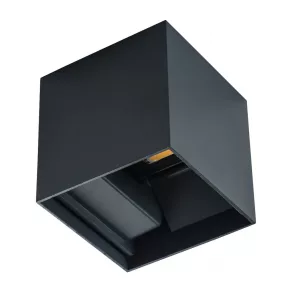   Lampă LED exterioară pentru montare pe perete, 7W, 4000K, 360lm, gri, pătrată - Reka Kanlux 28990