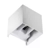 Lampă LED de perete pentru exterior, cu aprindere/stingere, 7 W, 4000 K, 360 lm, formă pătrată - Reka Kanlux 28992