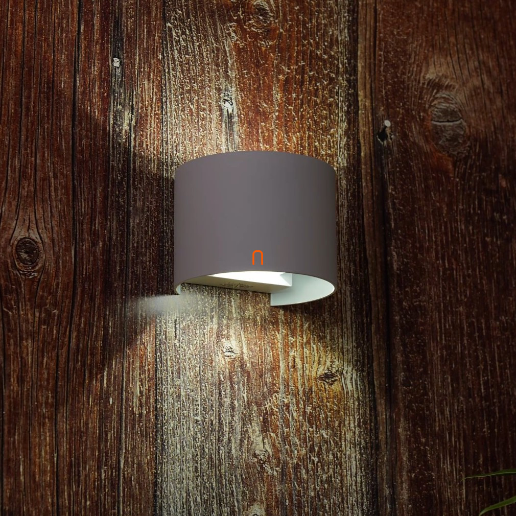 Lampă LED de exterior pentru iluminare ascendentă/descendentă, 7W, 4000K, 360lm, albă - Reka Kanlux 28993