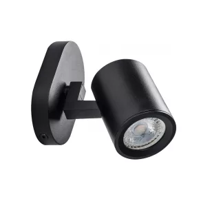 Spot de perete, negru, cu 1 soclu GU10 - Laurin Kanlux 29121