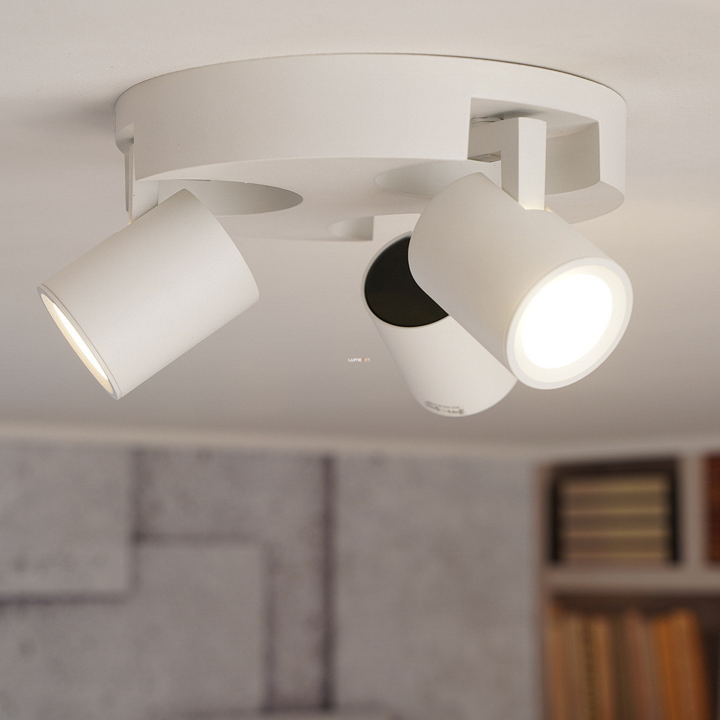 Spotwall lampă rotundă albă, cu 3xGU10 soclu - Laurin Kanlux 29126