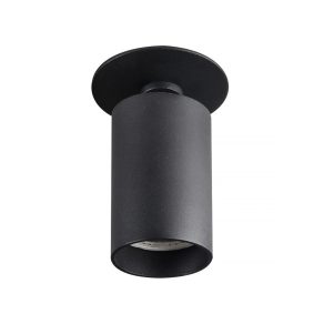 Lampă rotundă de tavan, neagră - Chiro Kanlux 29311
