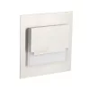 Lampă LED încastrată pentru scări, 0,8 W, 4000 K, 14 lm, nichel - Sabik Mini Kanlux 32490