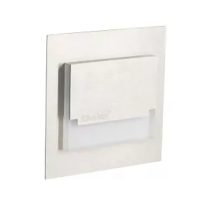   Lampă LED încastrată pentru scări, 0,8 W, 4000 K, 14 lm, nichel - Sabik Mini Kanlux 32490