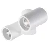 Spot de tavan, alb, cu 2 socluri GU10 - Blurro Kanlux 32953