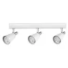 Spot de perete, alb, cu 3 socluri GU10 - Sempra EL Kanlux 33094