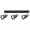 Spot de perete, negru, cu 3 socluri GU10 - Sempra EL Kanlux 33095