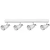 Spot de perete, alb, cu 4 socluri GU10 - Sempra EL Kanlux 33096
