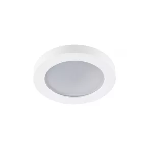   Spot rotund de tavan încastrat, alb, fără soclu - Flini Kanlux 33123