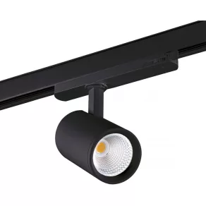   Spot LED, montabil pe șină, 18 W, 1700 lm, 3000 K, 60°, negru - Acord Kanlux 33131