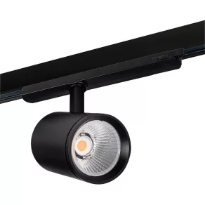   Spot LED, montabil pe șină, 30 W, 3000 lm, 4000 K, 60°, negru - Acord Kanlux 33137