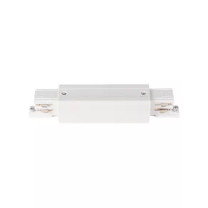   Conector trifazic drept pentru interior, alb - Tear N Con Kanlux 33240