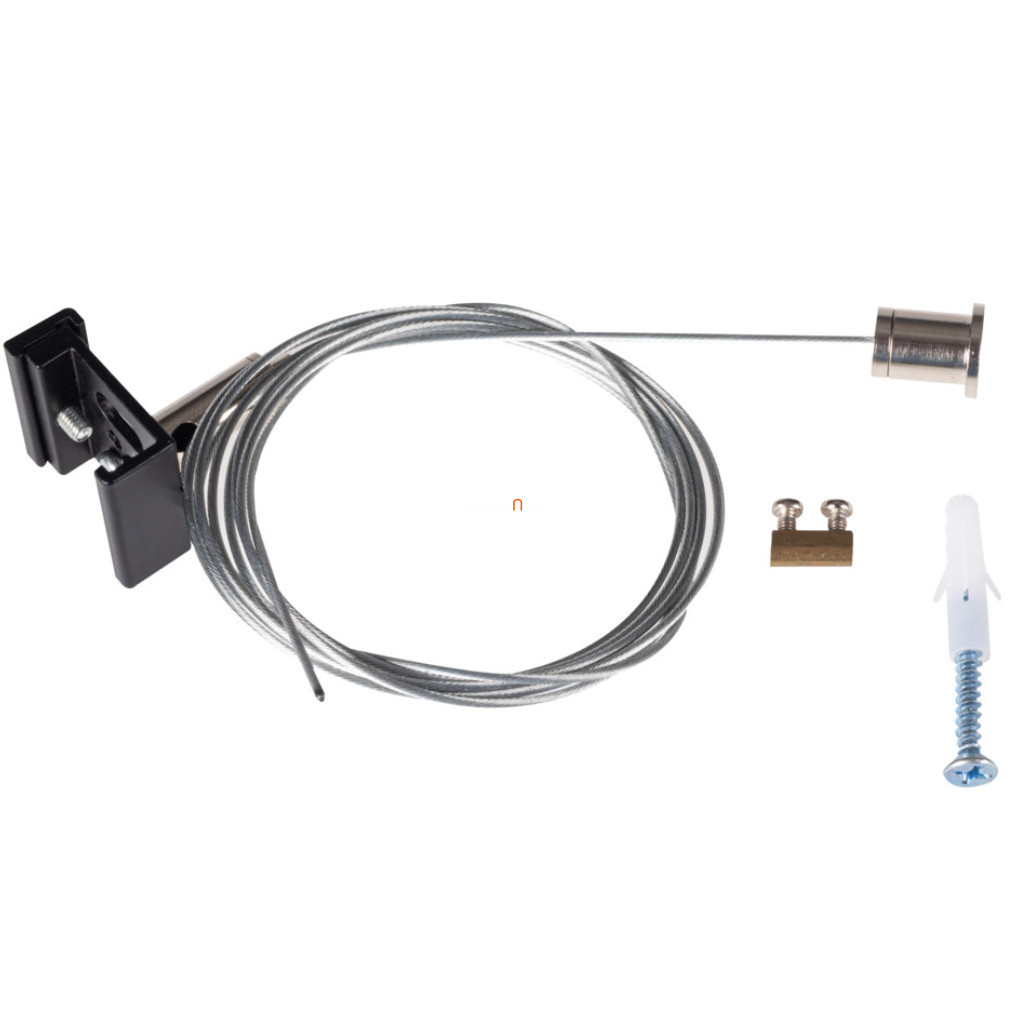Cablu de suspendare și auto-reglabil, 2 m, negru - Tear N Skit Kanlux 33257