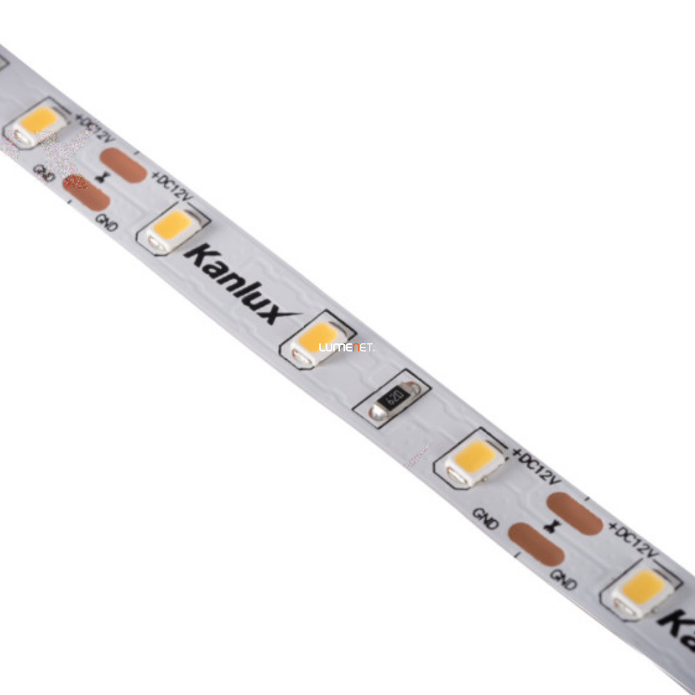 LED szalag, 60 LED/m, hidegfehér, 12V, 11W/m, 900lm/m, 30 méter