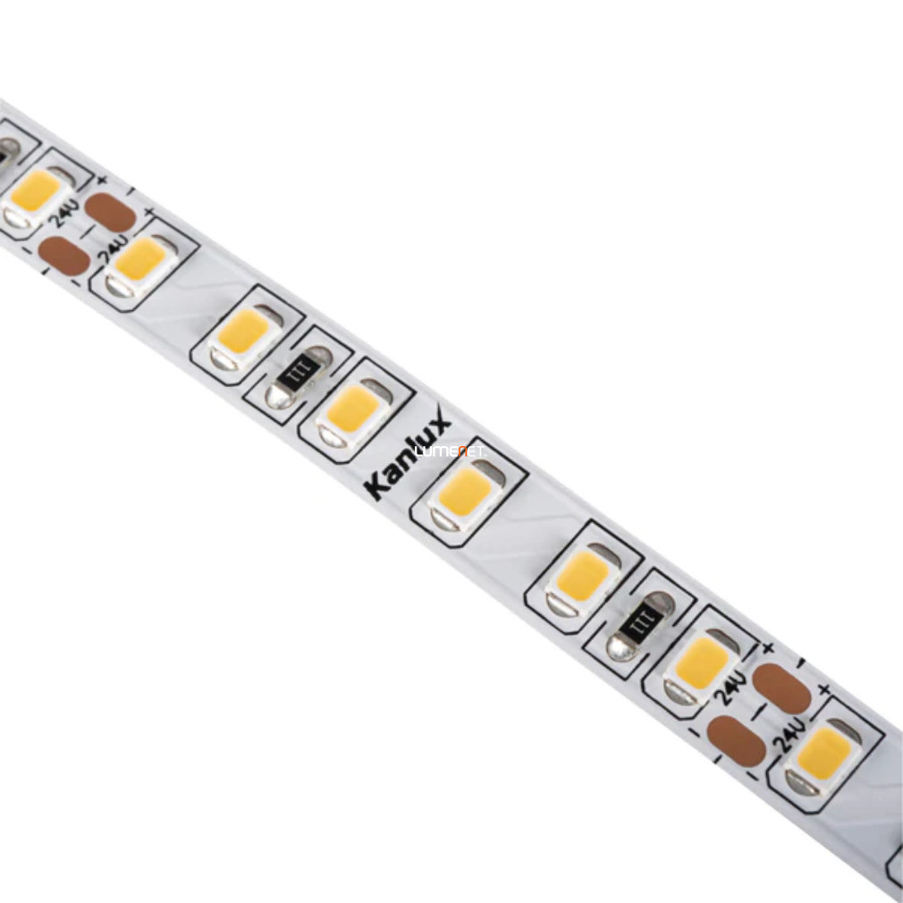 Bandă LED, 120 LED/m, alb rece, 24V, 16W/m, 1920lm/m, 5 metri