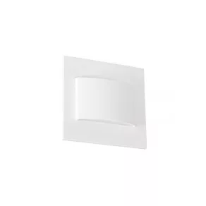   Lampă LED pentru scări, dreptunghiulară, 1,5 W, 3000 K, 15 lm, albă - Ernius Kanlux 33324