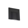 Lampă LED pentru scări, dreptunghiulară, 0,8 W, 4000 K, 15 lm, negru - Ernius Kanlux 33333